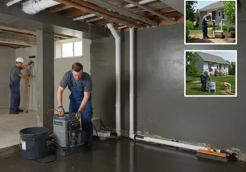 Basement Waterproofing and Flood Prevention process in Center, ND